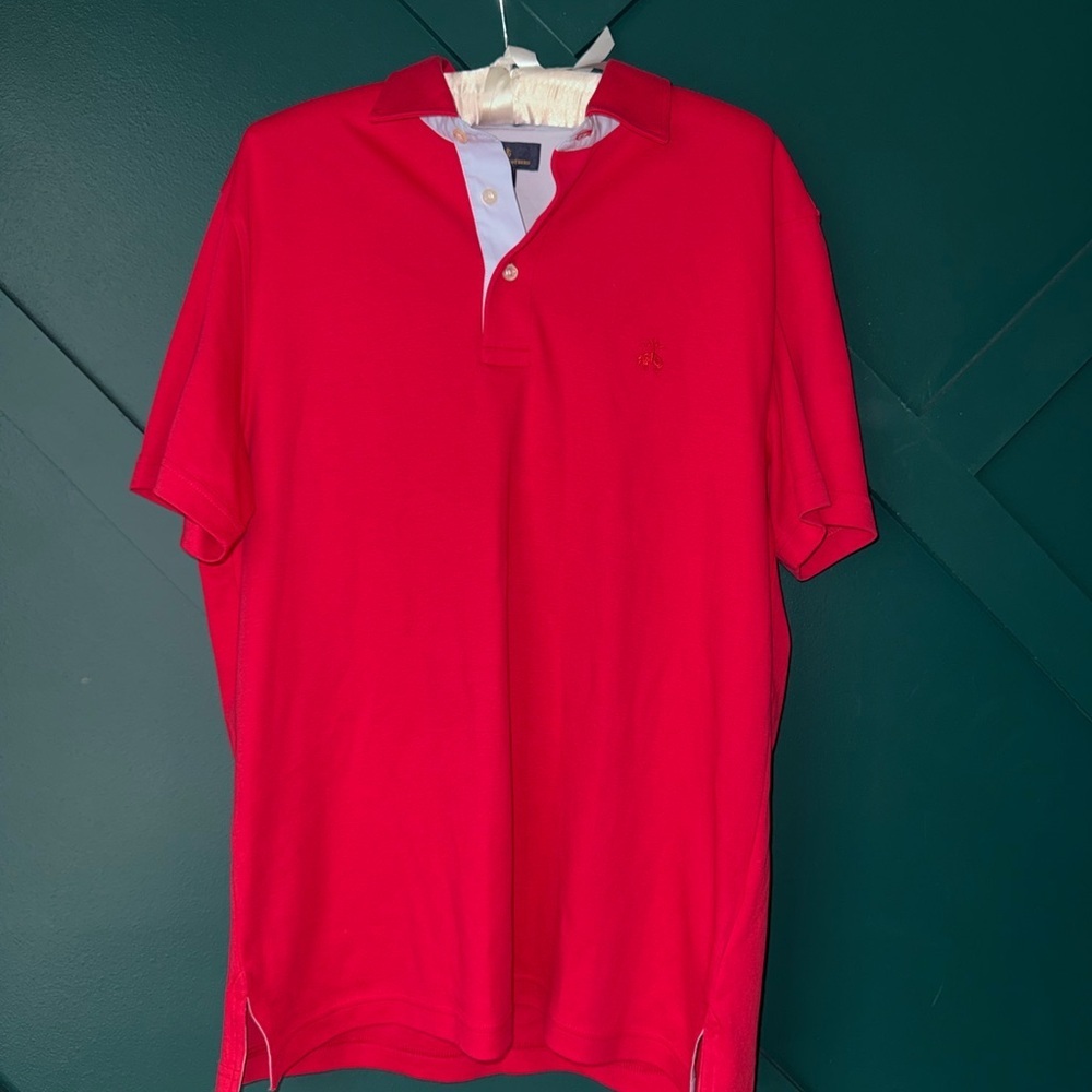 Brooks Brothers Vibrant Red Polo Shirt